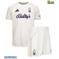 Nottingham Forest Dan Ndoye #14 Bortedraktsett Barn 2025-26 Kortermet (+ Korte bukser)